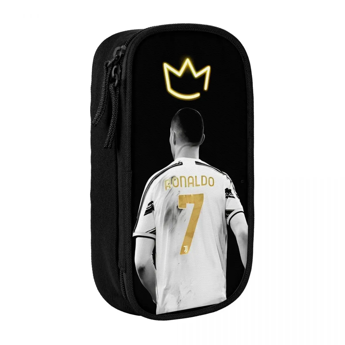 CR7 Football Soccer Pencil Case - Big Capacity School and Cosmetic Organizer