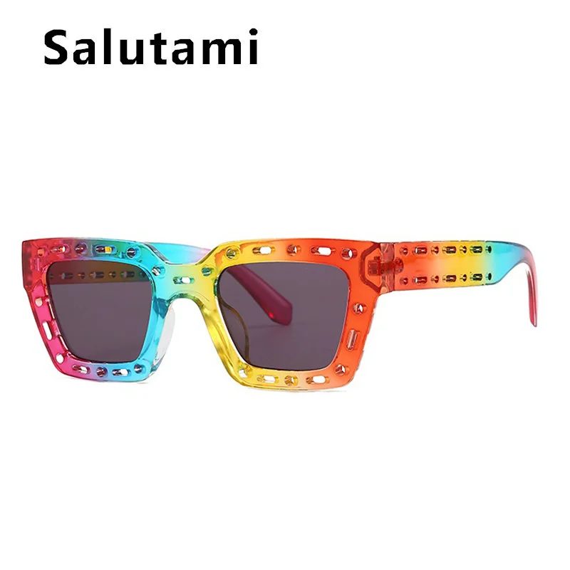 rainbow square sunglasses