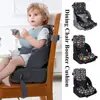 Portable Folding Child Seat Heightening Cushion Baby Dining Chair Learning Safety Belt Non-slip Cushion Children's Products 1