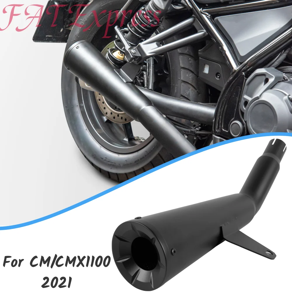Motorcycle Exhaust System Silencer Escape Muffler Pipe For Honda Rebel