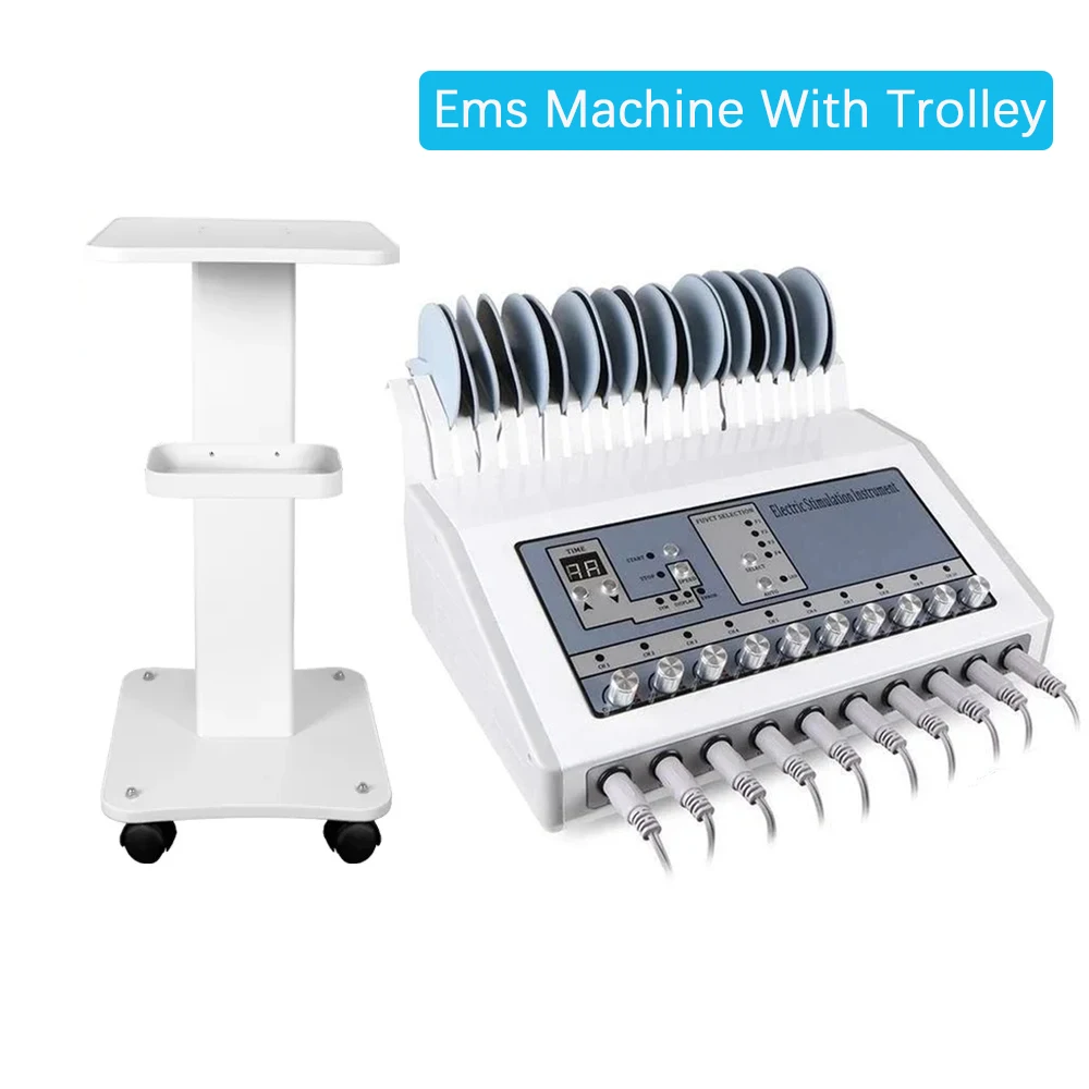 

EMS Eletric Muscle Stimulator Machine Electrostimulation Body Massage Weight Loss Beauty Equipment Cellulite Removal S871