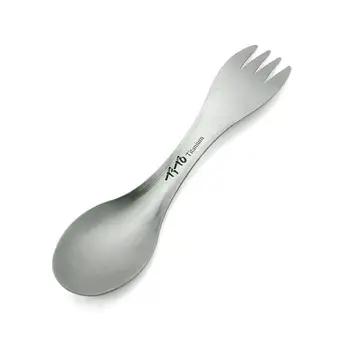Ultralight Titanium Spork for Camping 1