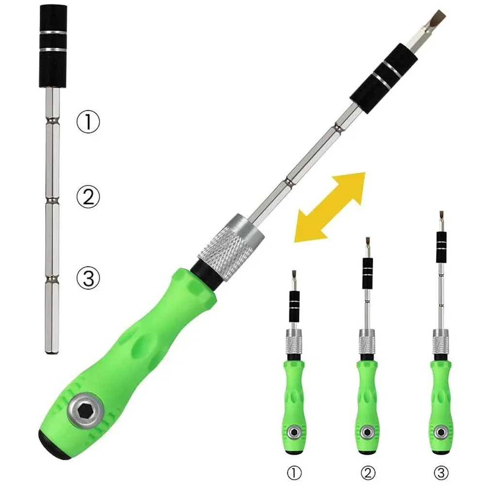 32 In 1 오토바이 도구 스크루 드라이버 조합 휴대용 크로스 마그네틱 정밀 스크루 드라이버 세트 견고한 유지 보수 도구