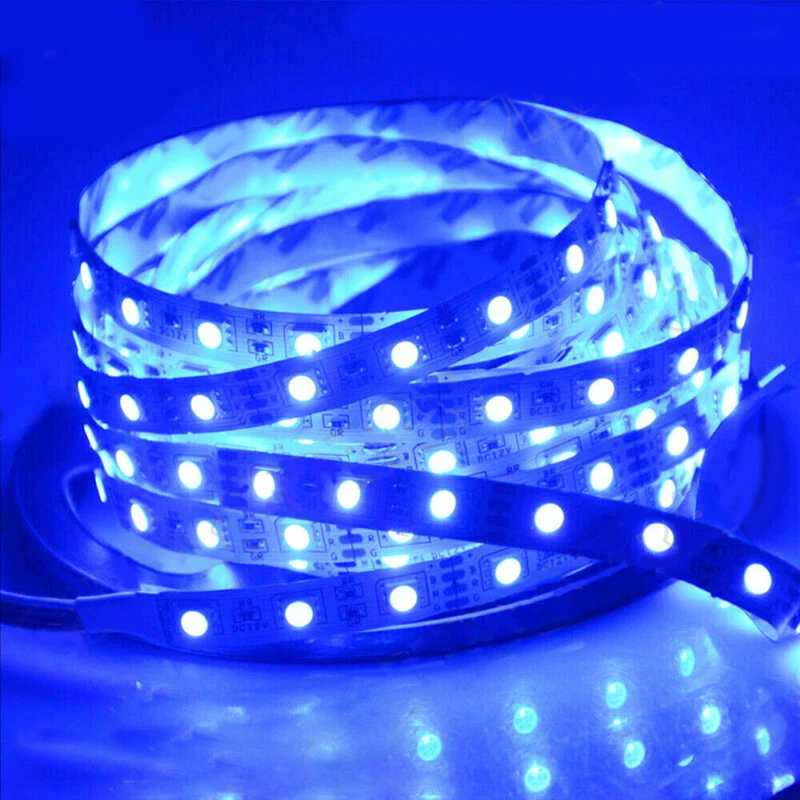

Blue LED Waterproof Strip Light 5M 12V Fit for Boat Truck Car SUV RV ATV