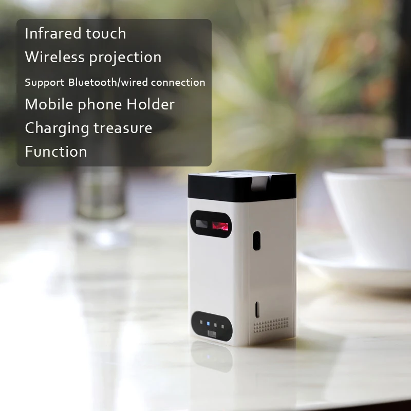 Virtual-Laser-Keyboard-Bluetooth-Wireless-Projector-Phone-Keyboard-For-Computer-Pad-Laptop-With-Mouse-Function.jpg Virtuális Lézerbillentyűzet Bluetooth Vezeték Nélküli Projektor Telefon Billentyűzet Számítógépes Laptophoz Egér Funkcióval - Image 2