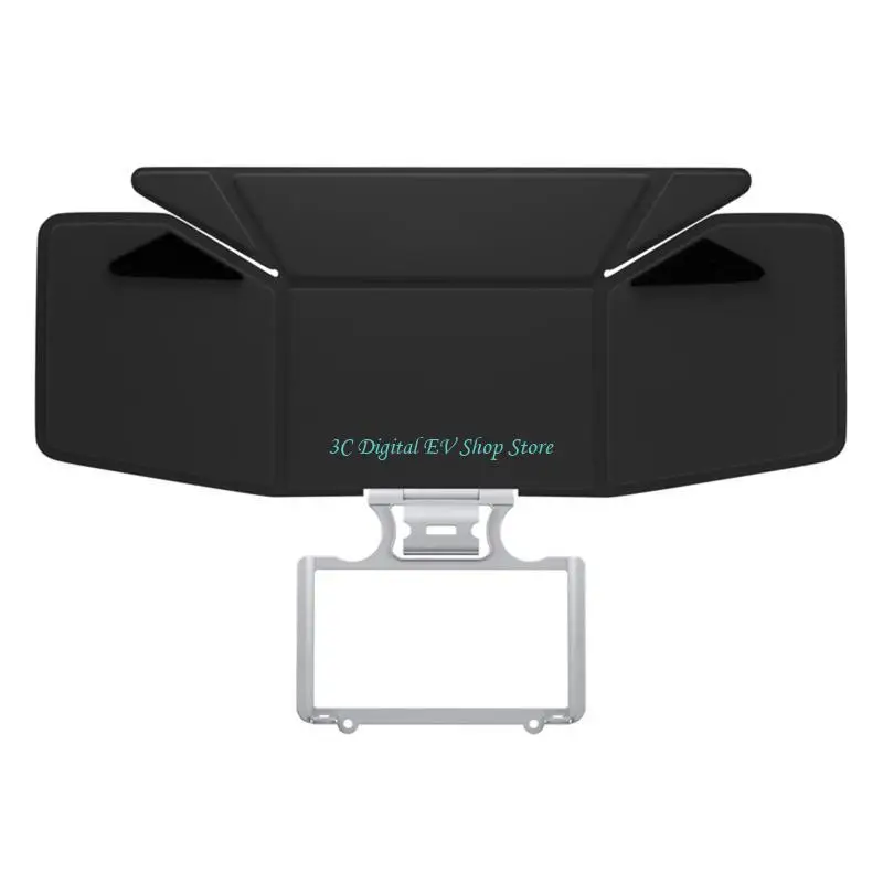 Pare-soleil télécommande pour DJI Mini 3, anti-éblouissement, pliable, noir