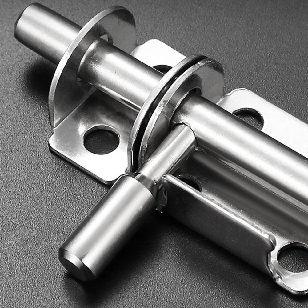 Description Picture 5 of itemHome Wooden Doors Lock Latch Spring Latch Stainless Steel Bolts Latches Security Bolt Latch Cabinet Hinges Hardware