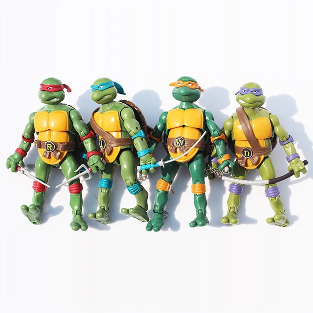 Teenage Mutant Ninja Turtles 2012 Figure  Action Teenage Mutant Ninja  Turtles - 2023 - Aliexpress