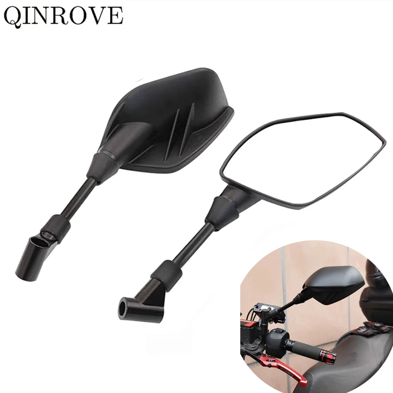 

Aluminum ABS 8 10MM Universal Motorcycle Rearview Mirror Side Mirror For Yamaha XSR 900 XSR700 Tracer 900 MT03 MT 07 09 10 125