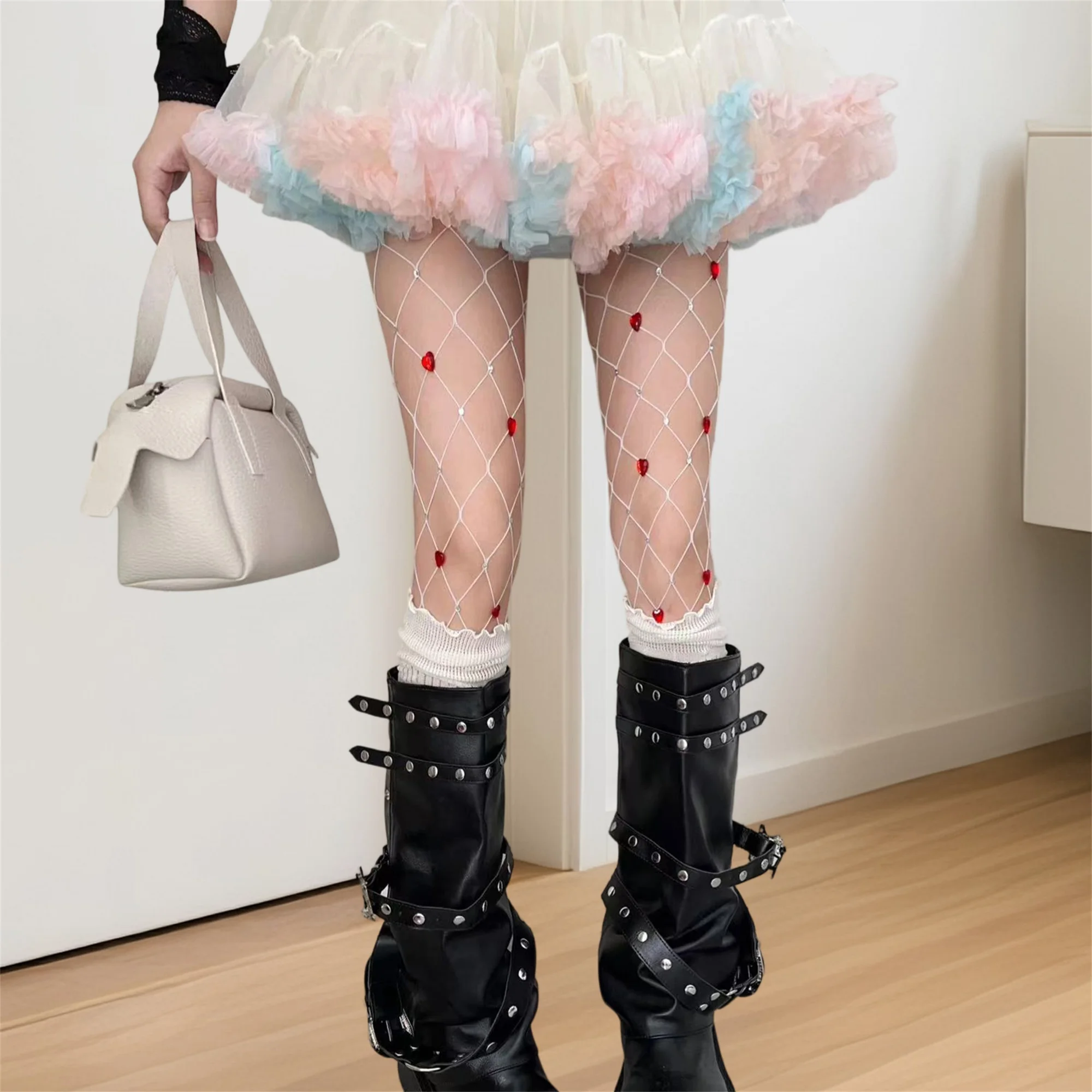 Sexy Lace Thigh High Stockings Floral Pattern Sheer Pantyhose Elastic  Fit Socks Tights for Women