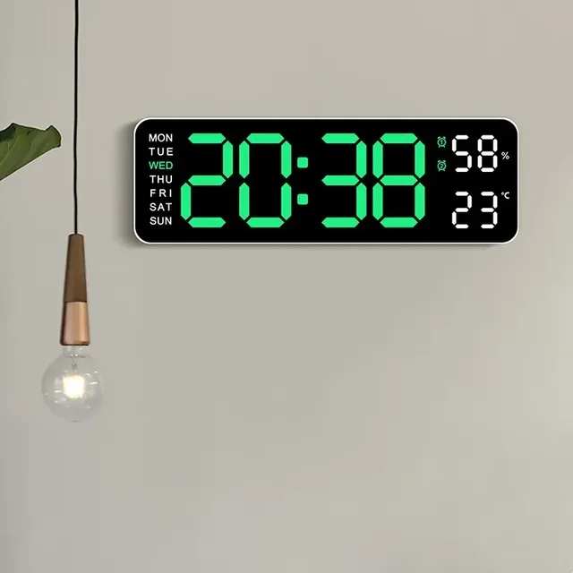 Large LED Digital Desk Clock 2