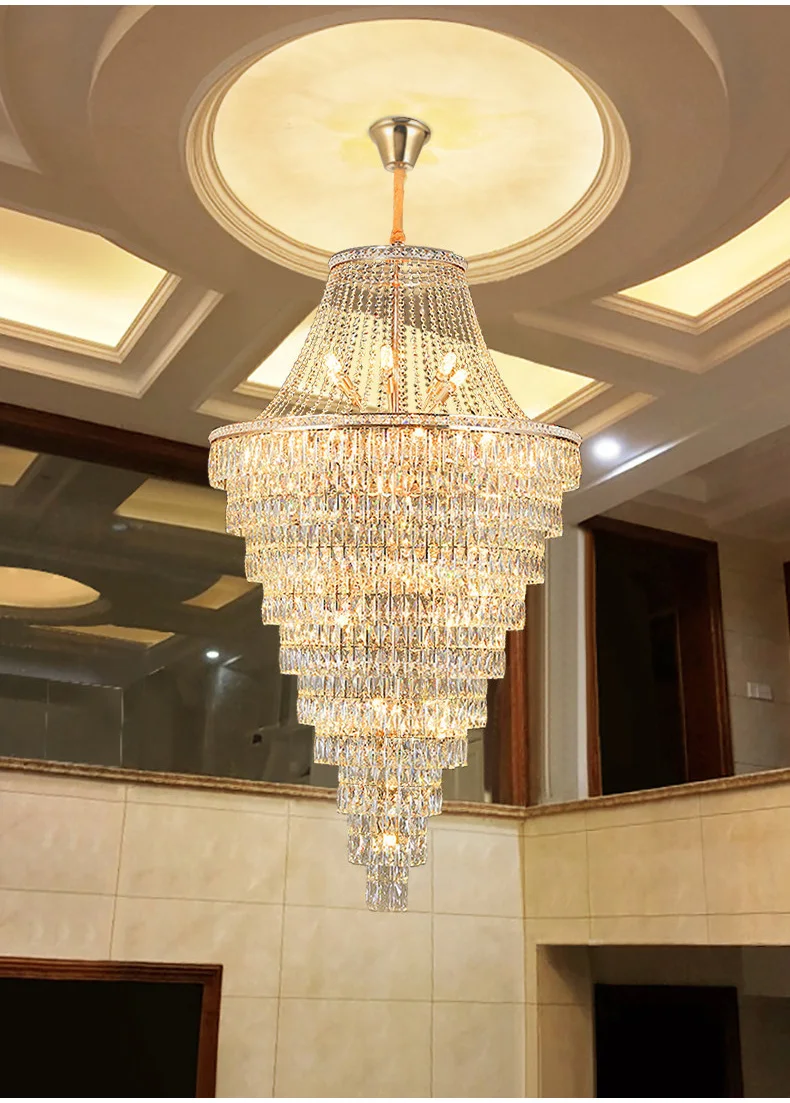 Lustre moderne de luxe en cristal - vue 7