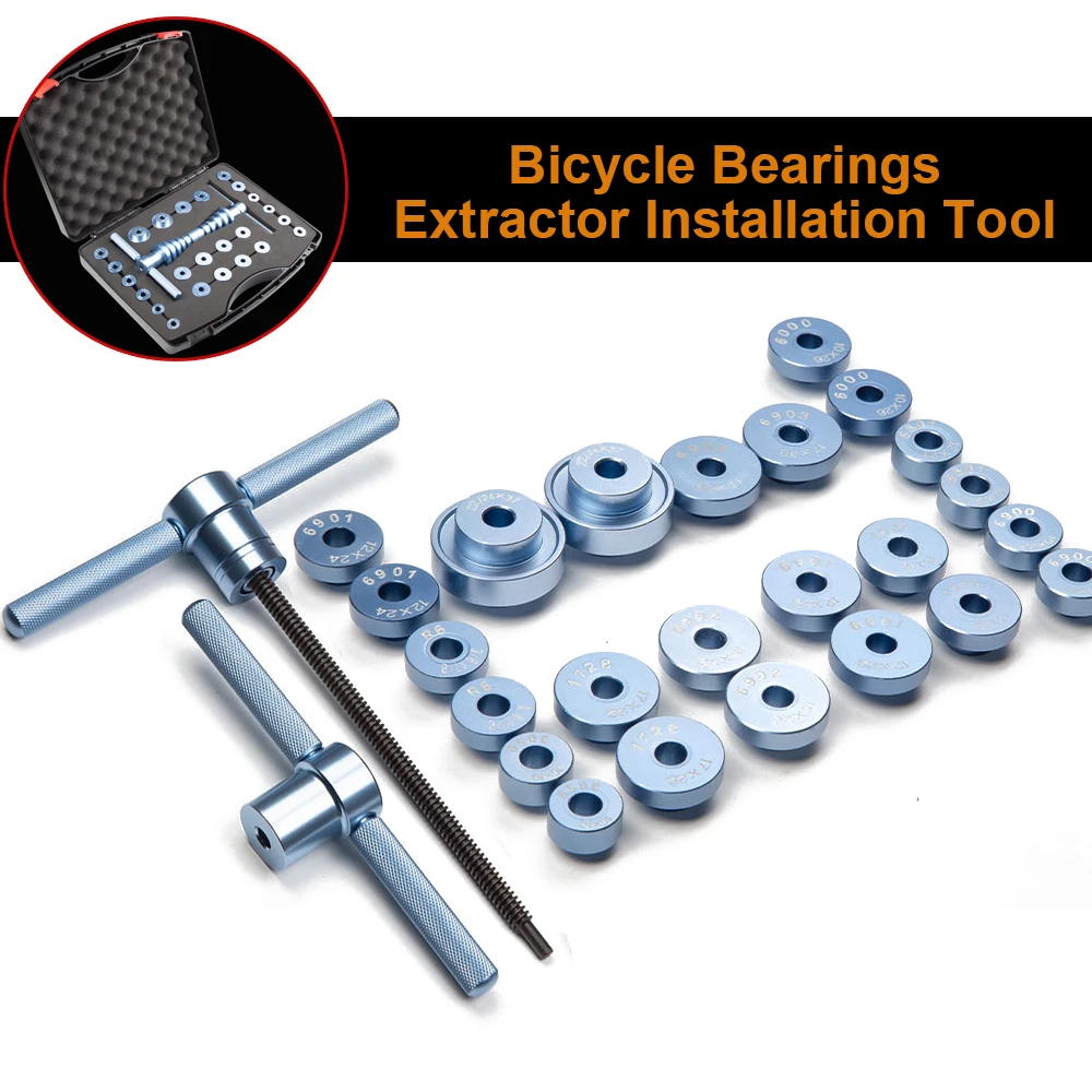 Bike Bearings Extractor Installation Tool Bike Soft Tail Frame Turning