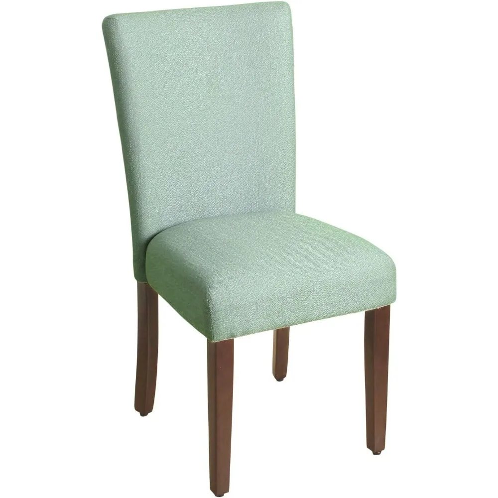 

HomePop Parsons Classic Upholstered Accent Dining Chair, Single Pack, Teal