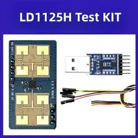 Hi-Link 2pcs/lot 24Ghz LD1125H 24G millimeter wave radar module human presence sensor breathing induction mobile ranging detect 2