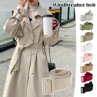 Ceinture de remplacement pour manteau pour femmes, couleur unie, Durable, ceinture à cravate, Trench-Coat, décoration, accessoires pour robe 1