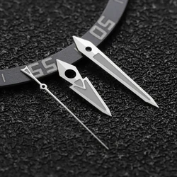 Silver/Gray/Gold/Rosegold C3 Green Luminous Watch Hands for Movement Replacement Accessories (Silver)