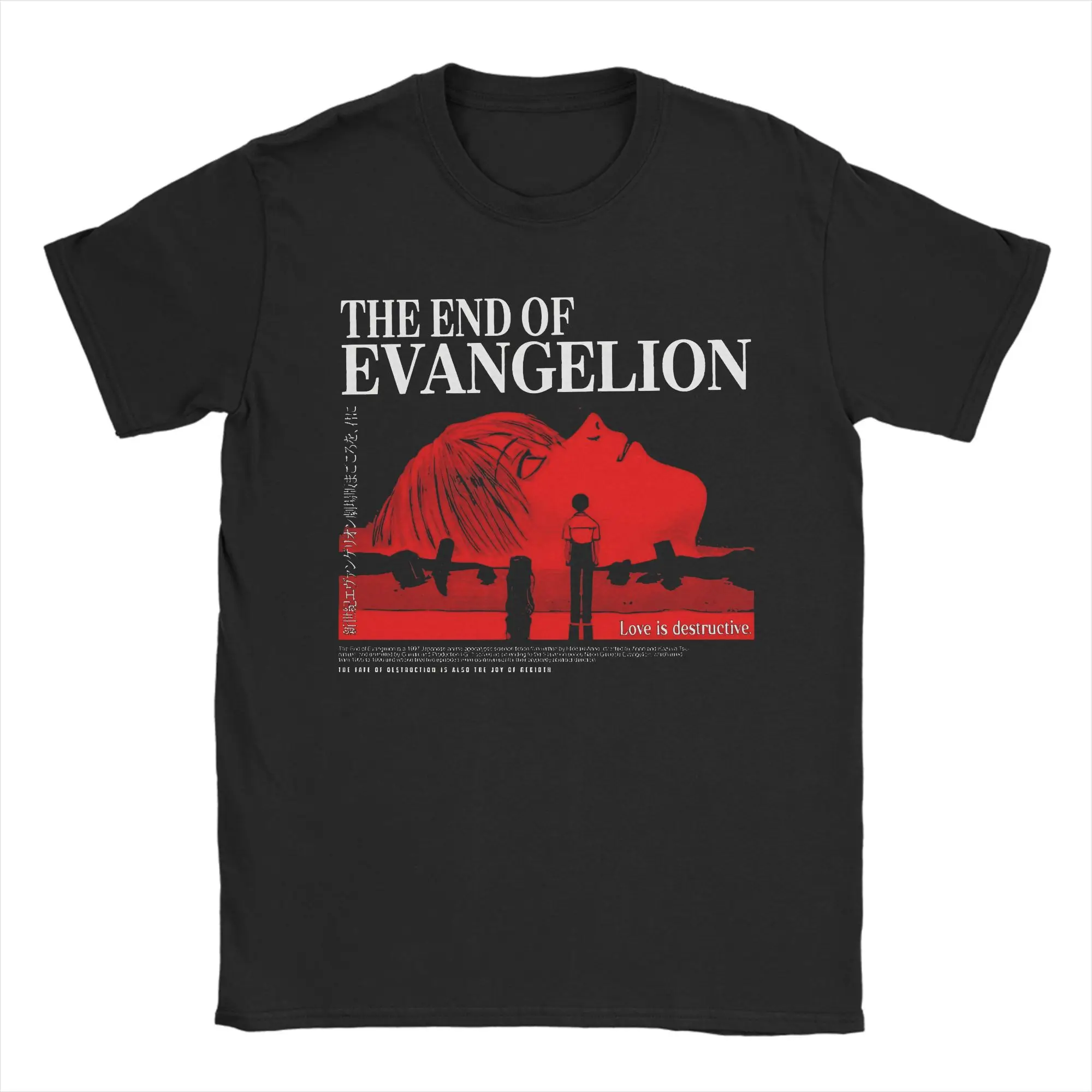 Vintage Retro Anime Graphic T-Shirt - Unisex Funny Cotton Tee