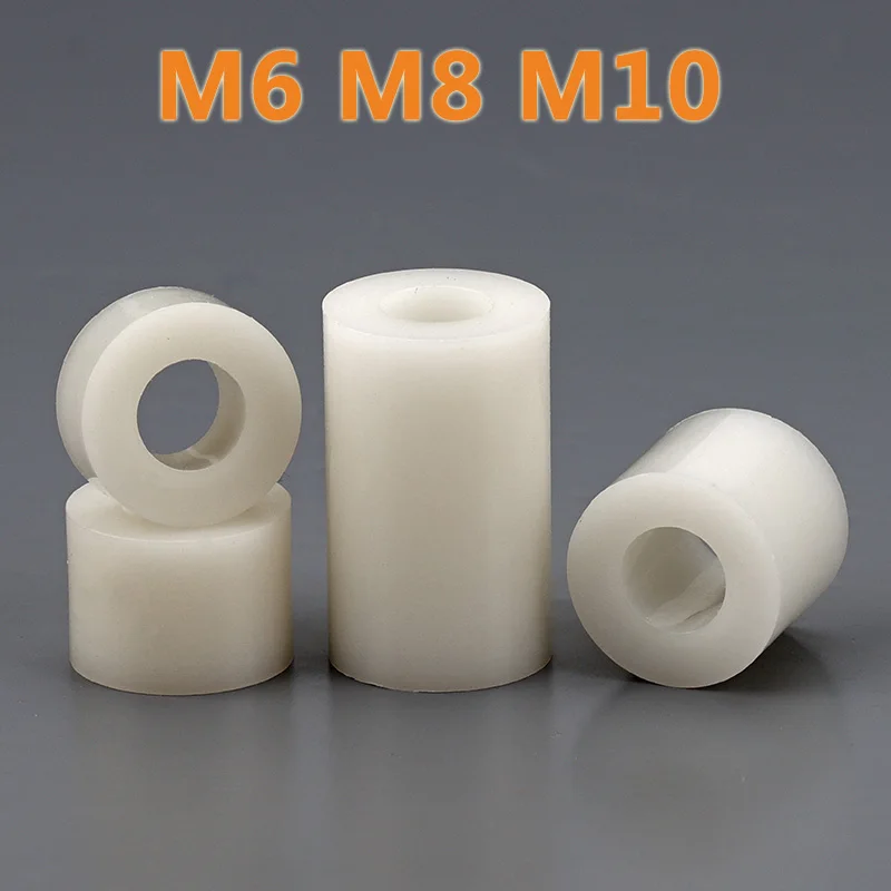 ABS 절연 절연 기둥 플라스틱 쿠션, 기둥 PC 보드 상승 개스킷 링, 원형 구멍 기둥, M6M8, M10, 100-10 개