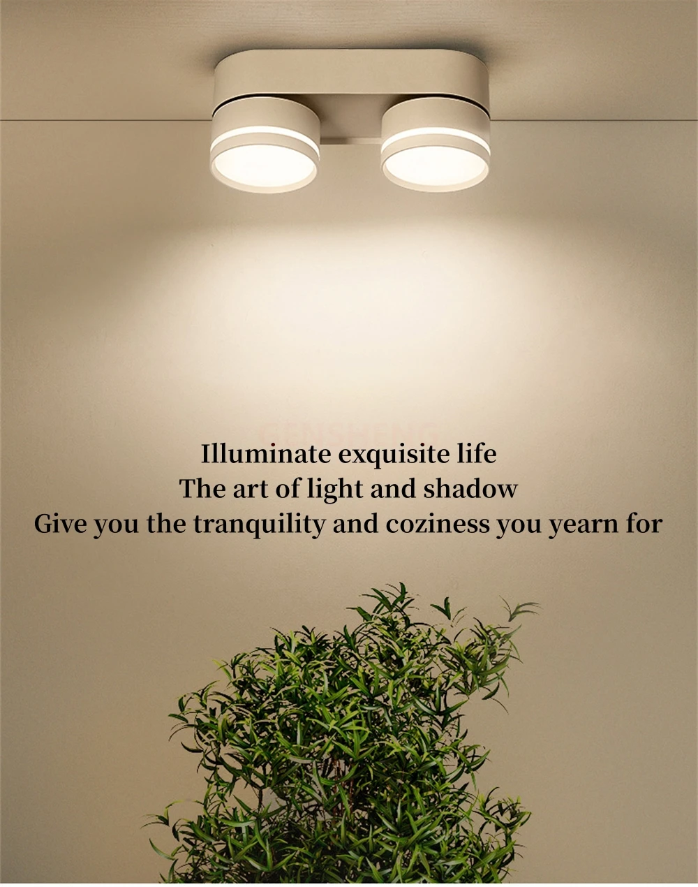 Description Picture 2 of itemLED Downlight Surface Mounted Dimmable 9W12W15W18W For Indoor Lighting Living Room Kitchen Home Decor Adjustable Angle Ceil Lamp
