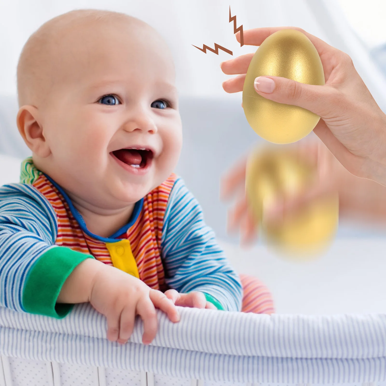 Orf Sand Egg Musical Eggs Early Educational Shakers Baby Balls Kids Instruments
