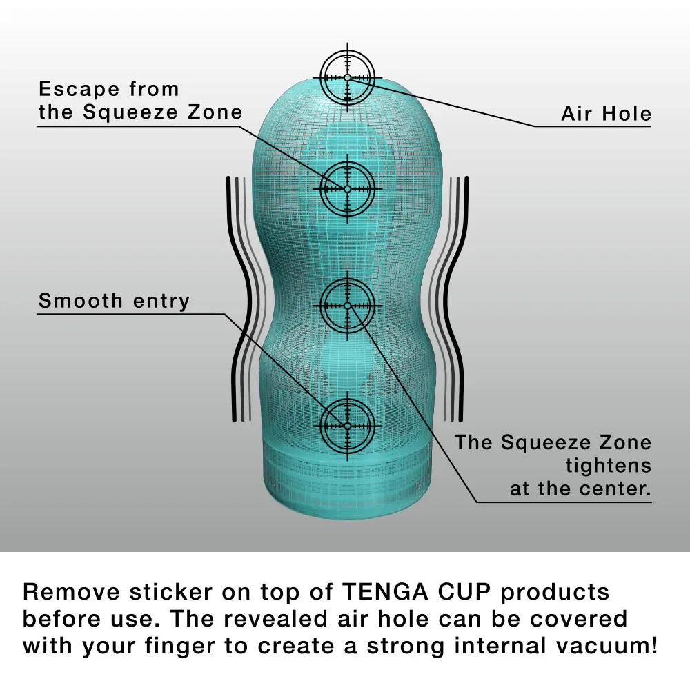 TENGA Controller Manipulate Air Vacuum Pressure Controller Automated Masturbator Cup Endurance Exercise Male Masturbator Sex Toy