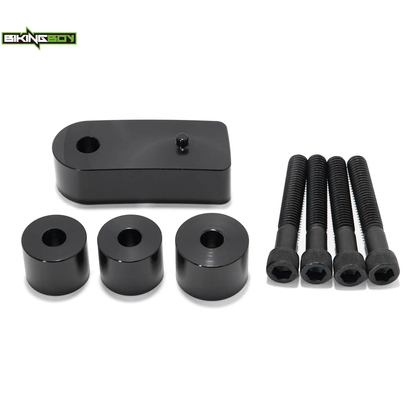 Bikingboy Slim Flsl Heritage Flhc 18-21 Deluxe Flde Fat Boy Flfb 18-20 Flfbs Flhcs 18-23 Driver Floorboard Spacer 3/4 "Extension