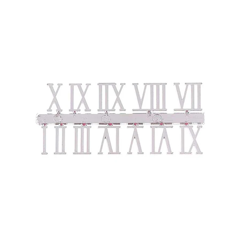 1Set Roman Numerals Handmade Material Restore Digital Repair Tools Clock Numerals Accessories Arabic Number Quartz Clock Parts 