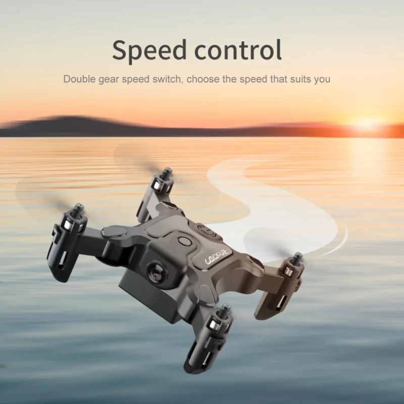 Mini Drone Professionnel 8K en vol stationnaire, démonstration de l'évitement d'obstacles