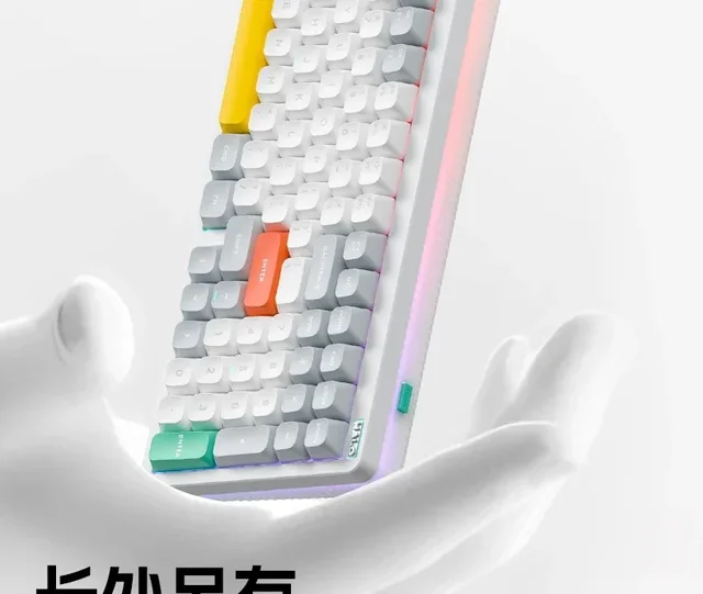 Nuphy-Halo 96 v2メカニカルキーボード,ロープロファイル