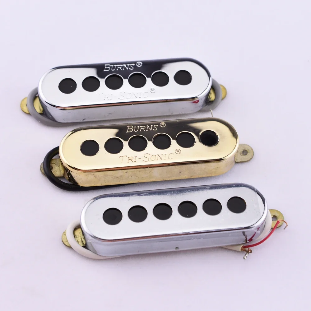 

1 Set Original Genuine Tri-sonic Single Alnico Pickups For Electric Guitar - Made in Korea