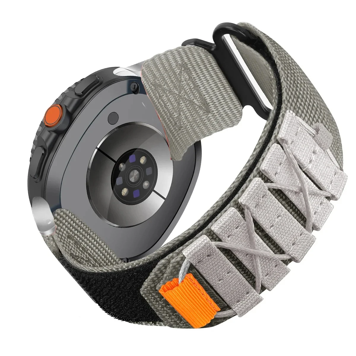 Enhanced Nylon Strap - Quick Fit Sports Bracelet for Galaxy Watch 7 Ultra 47mm