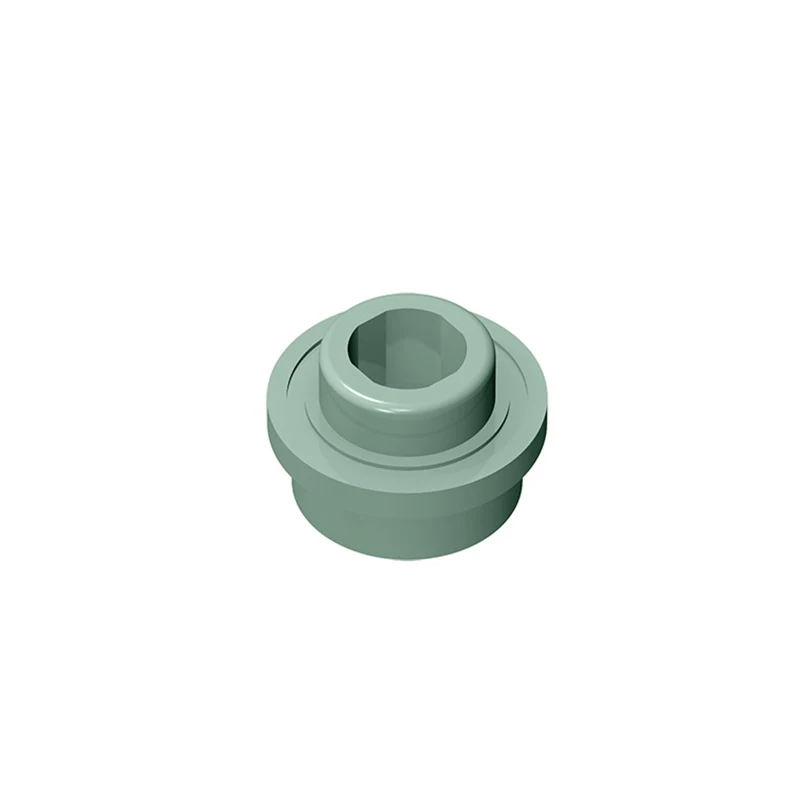 10PCS Moc 85861 플레이트 라운드 1x1 DIY 빌딩 블록 오픈 스터드 블록 브랜드 diy 교육 창의력 장난감과 호환 가능