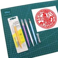 Carving Utility Knife With 12 Blade Scrapbooking Diy Hand Account Paper Cutter Art Cutter Engraving Tools Stationery Supplies 5