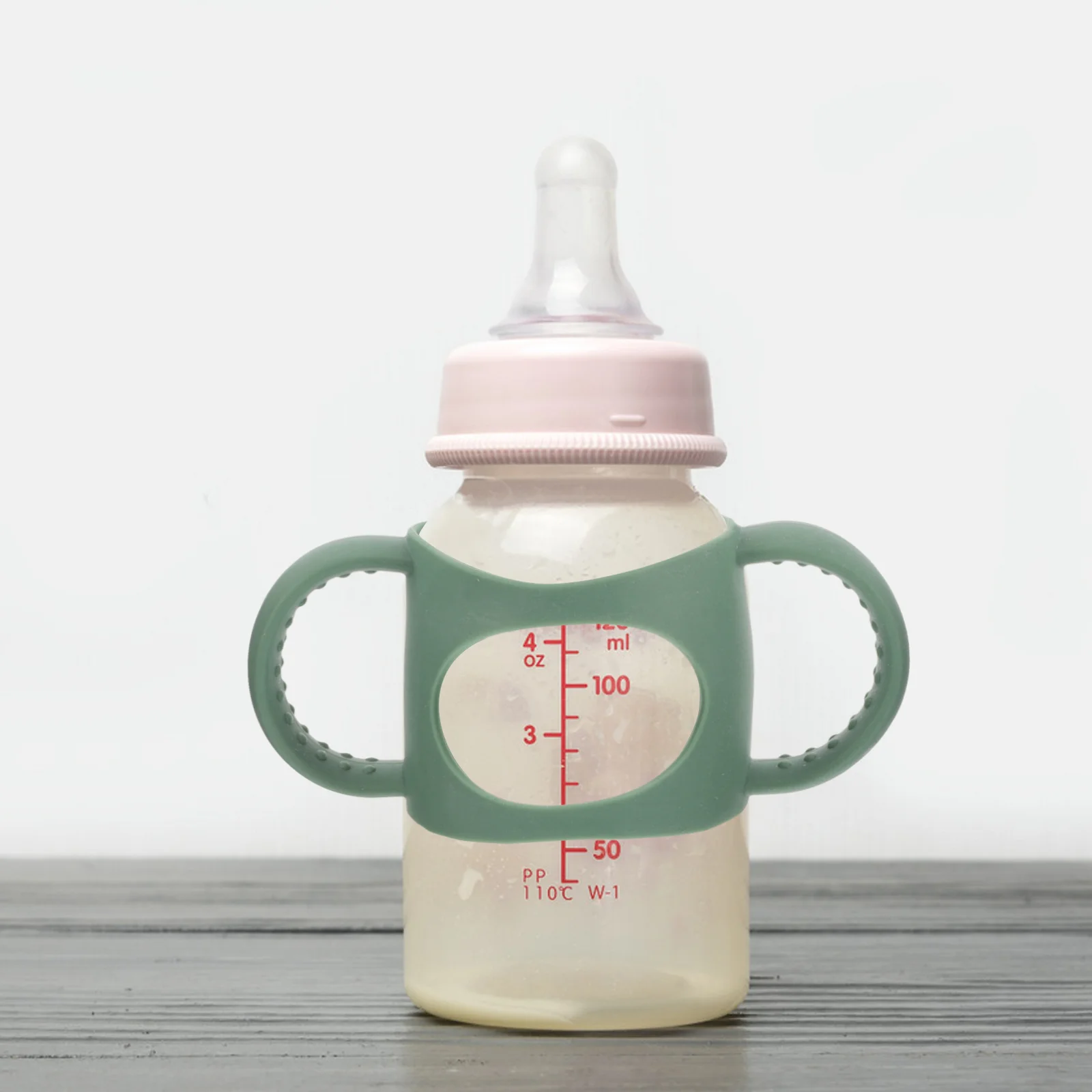 Baby Bottle Protector Silicone Nursing Holders Cozy Wrap Insulation Sleeve Comfortable Toddler