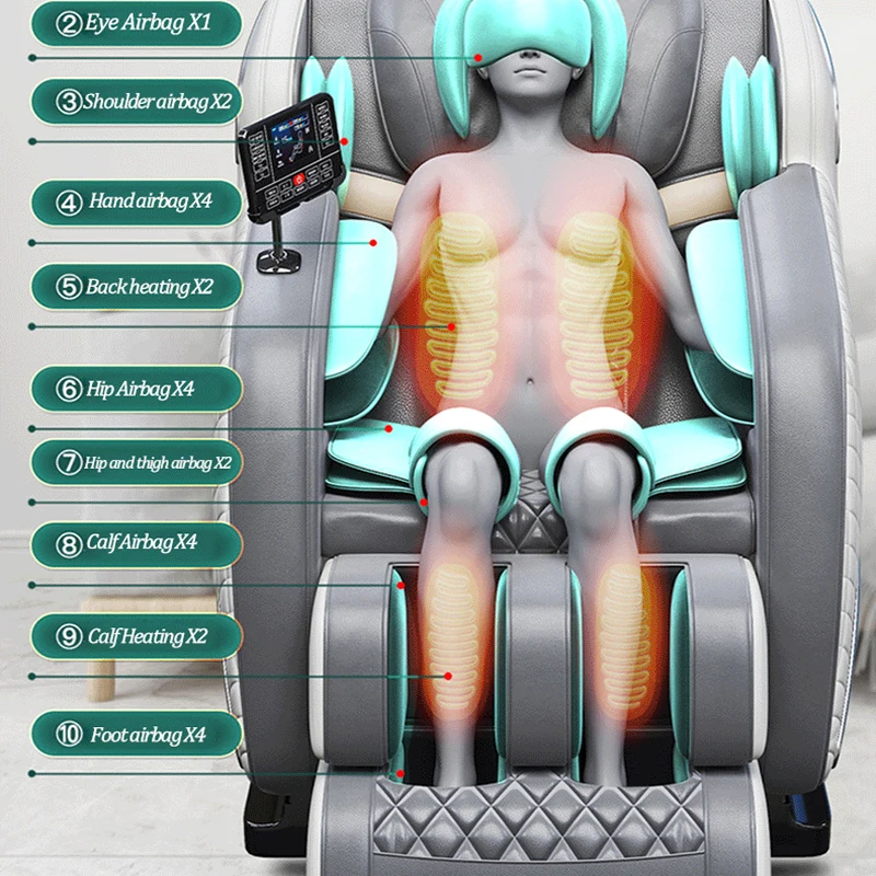Multi-Function Music Massage Chair Office Home Full Automatic Zero-Gravity Electric Massage Luxury Space Capsule Gift  Sofa 3
