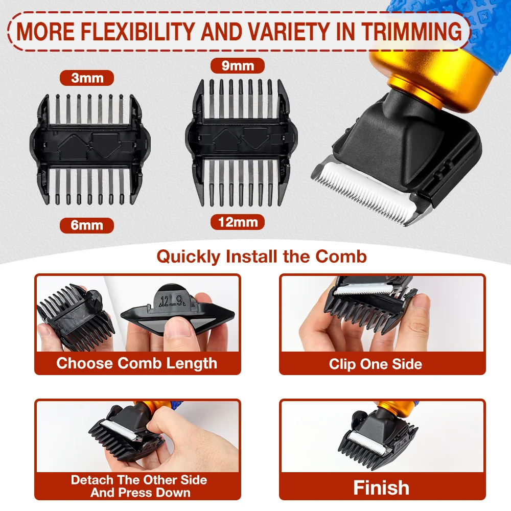 Pet Hair Trimmer Dog Hair Trimmer Dog Clipper Pet Clipper Hair Trimmer 200W 110V-220V Electric Scissors