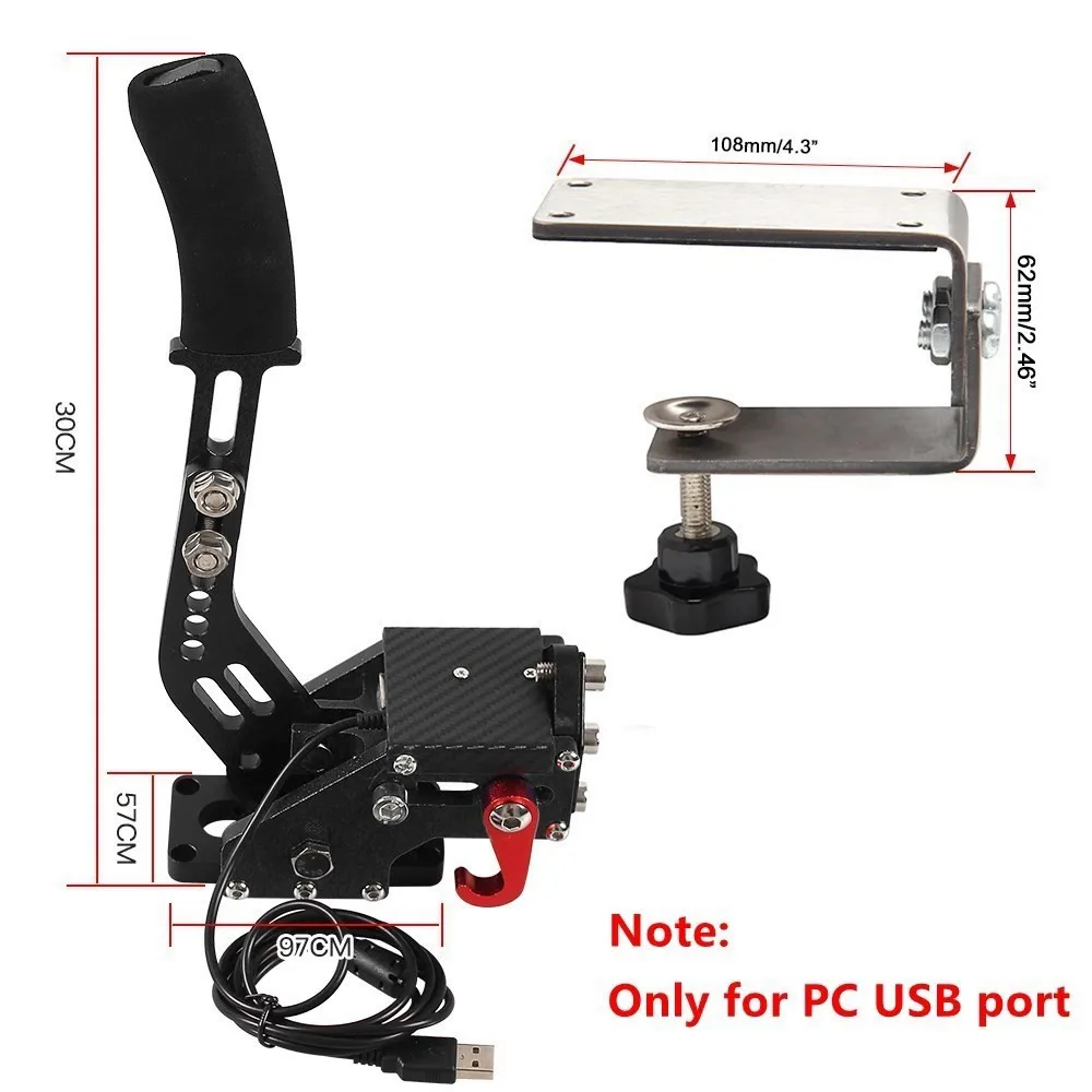 Racing Handbrake Brake System Handbrake For Rally For Logitech G29/G27/G25 PC Hall Sensor USB SIM Racing Racing Games T300 T500 HB-1009