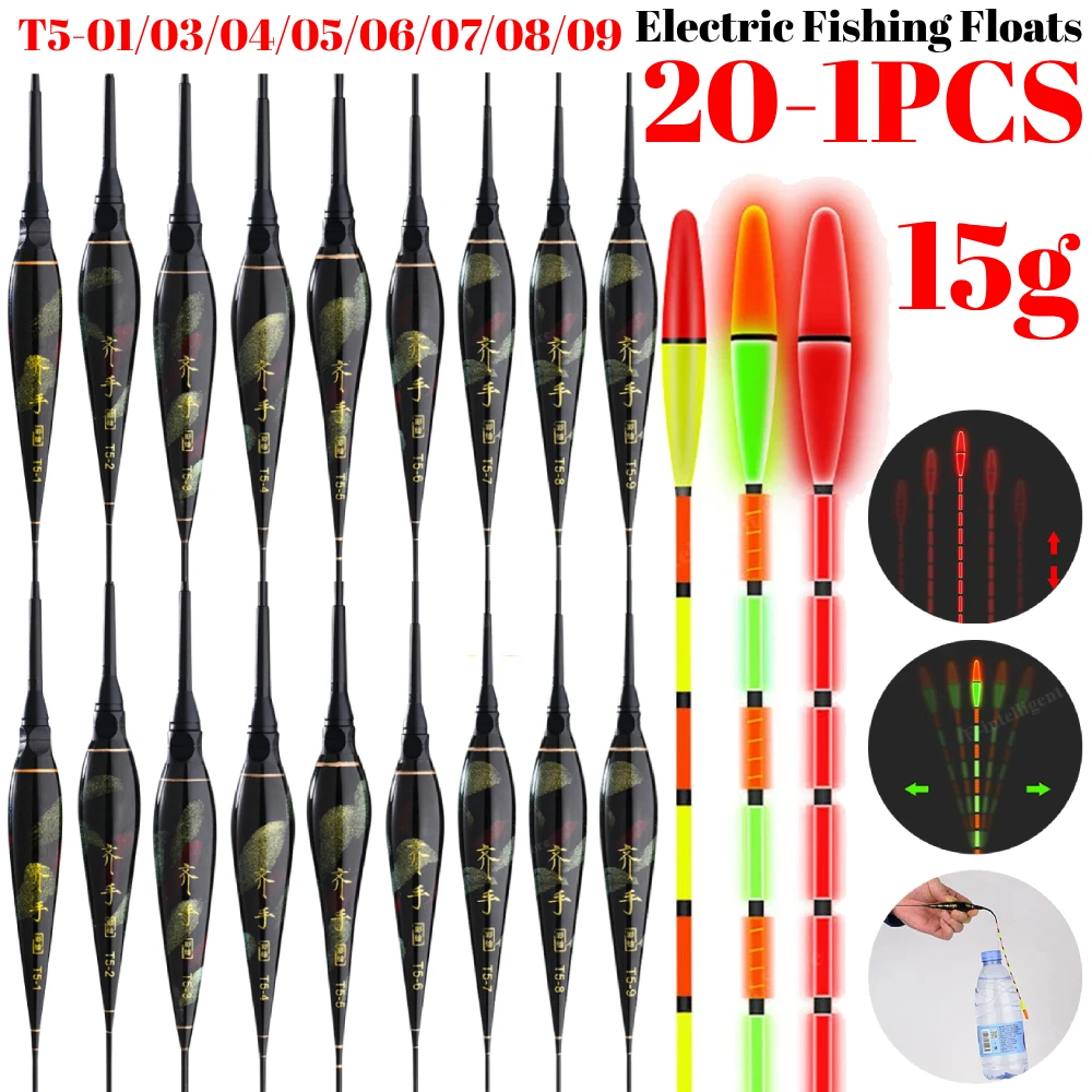 전자 낚시 플로트 바이트 알림 알람, 물고기 플로트 바버 야간 낚시 LED 조명, 색상 변경, 자동 전자 부표, 20-1 개 Best5 전자 낚시 플로트 바이트 알림 알람, 물고기 플로트 바버 야간 낚시 LED 조명, 색상 변경, 자동 전자 부표, 20-1 개 Best5
