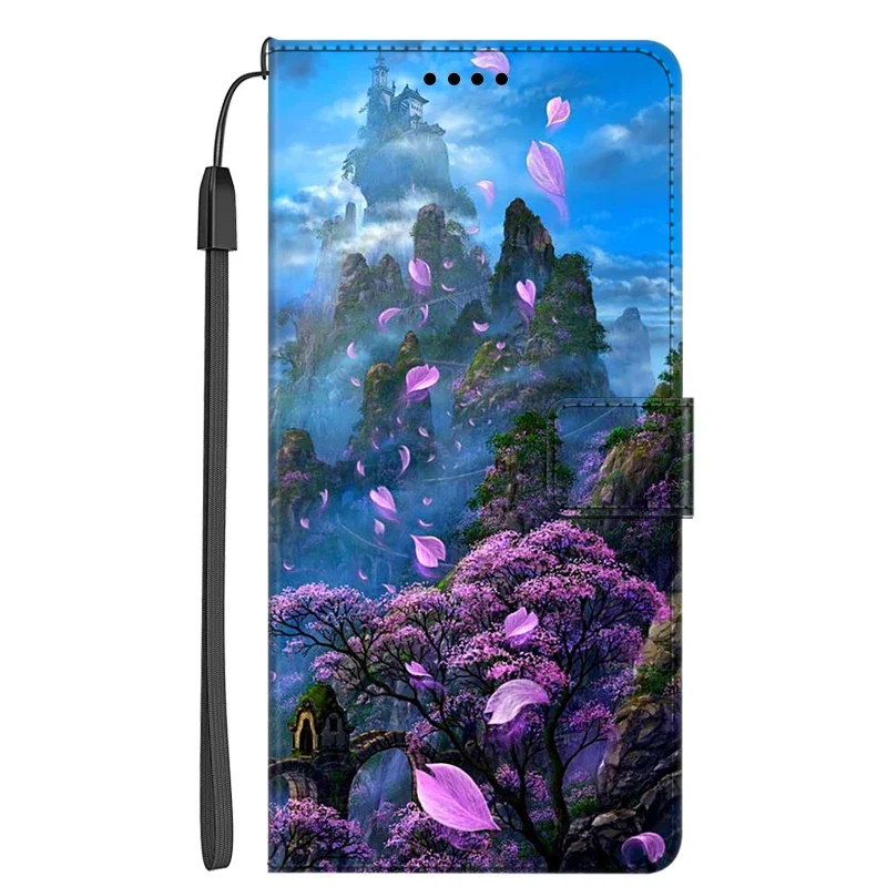 Leather Flip Magnetic Stand Card Holder Phone Case - Shockproof Bumper Cover