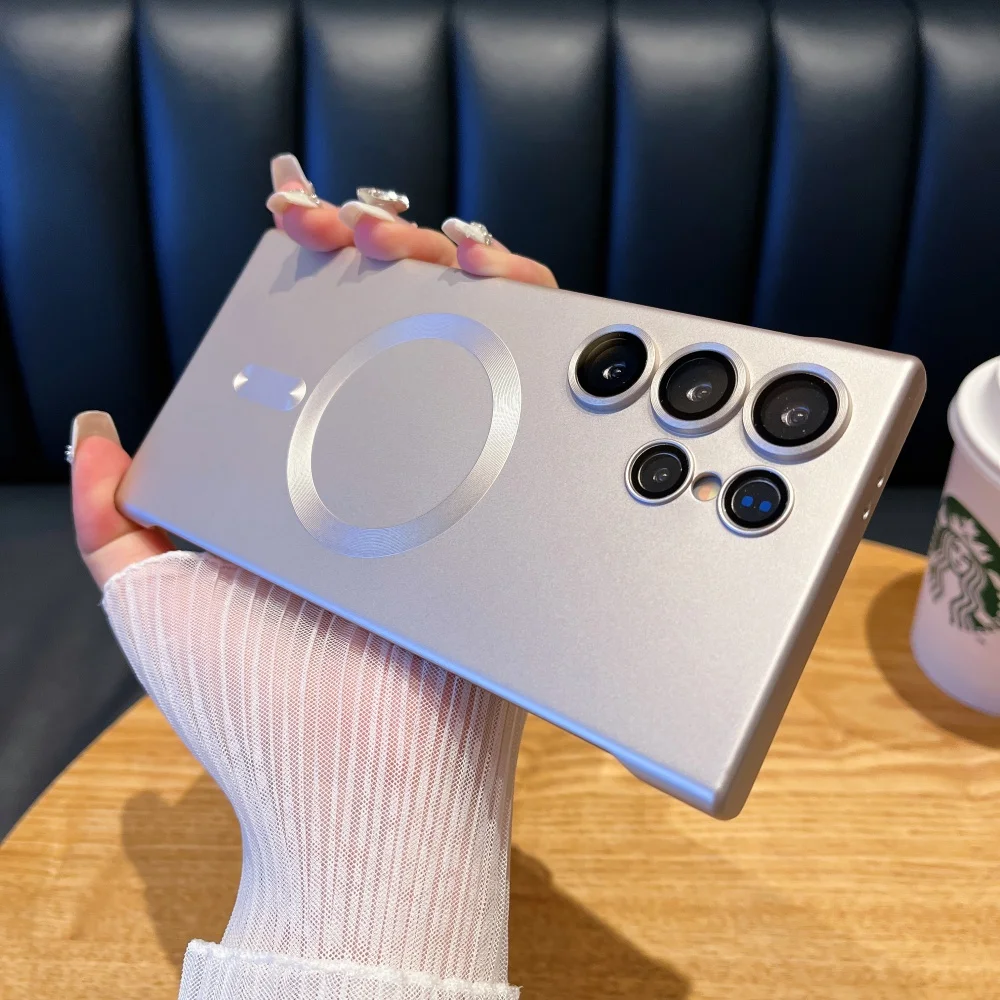 Ultra-Thin Frameless Metallic Paint Magnetic Case with Heat Dissipation