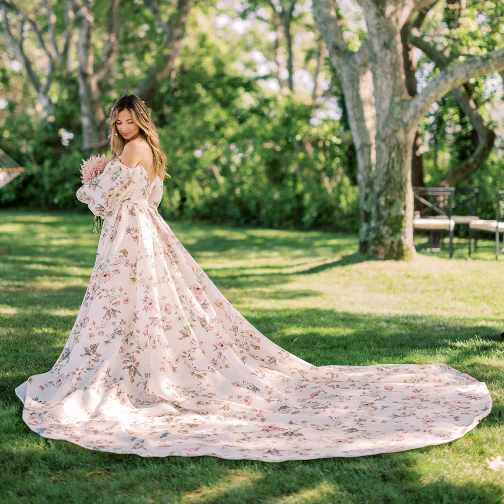 20 Floral Wedding Dresses That Will Take Your Breath Away : Chic Vintage  Brides