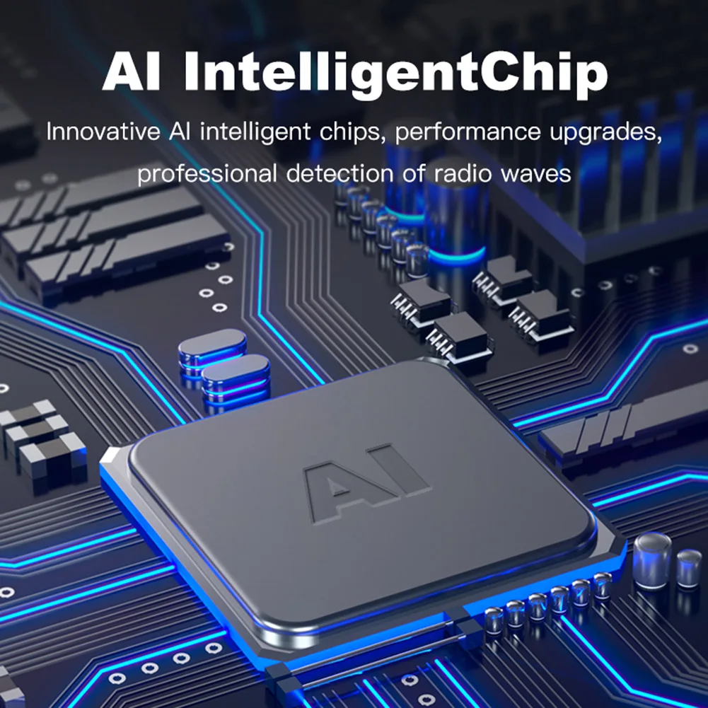 Wireless RF Signal Scanner 5 Levels Adjustable Sensitivity Signal Detector GPS Detector for Travel Hotel Car for Office Bathroom