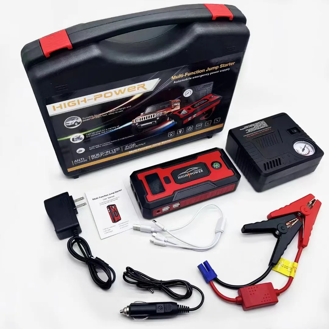 Car jump starter 12V98000mAh Battery Power Bank Auto Buster Emergency Booster Car Charger