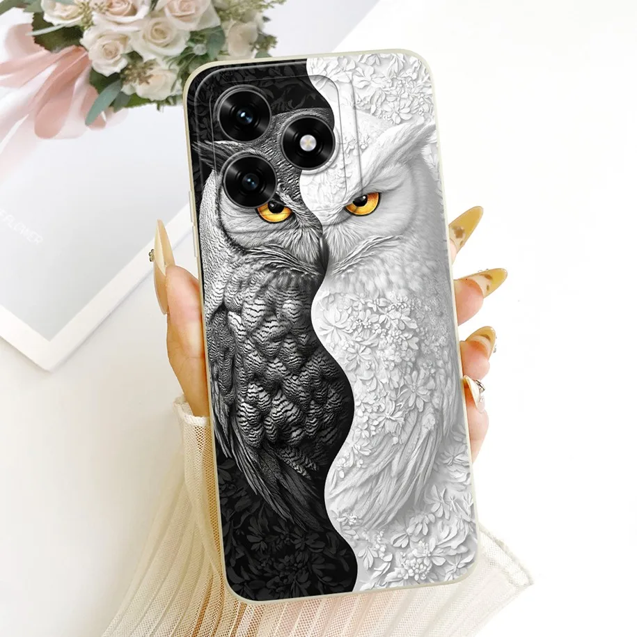 Cute Cat Duck Rabbit Soft Candy Silicone Shockproof Case Cover