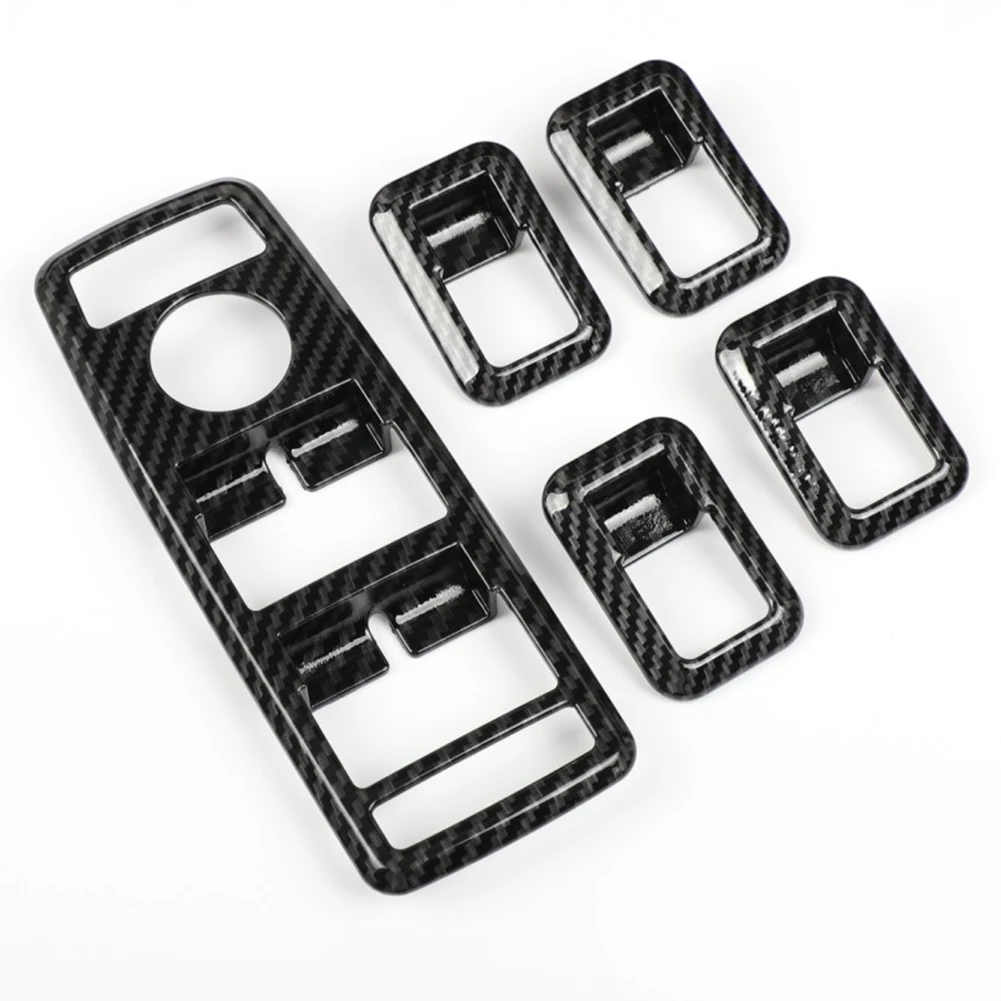 

Sleek and Modern Design Carbon Fiber Glass Lift Switch Button Trim Set For Mercedes A B CLA GLE GLA GLK Clas and Use