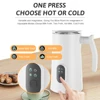 Electric Milk Frother Stainless Steel Hot Cold Milk Foamer 400W Non-Stick Interior 350ml Automatic Coffee Mixer for Cappuccino 4