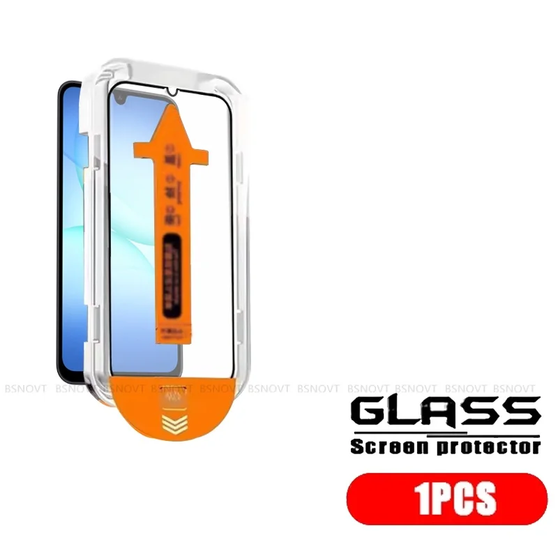 Premium Tempered Glass Screen Protector, Full Cover, Dust-Free, 9H Hardness