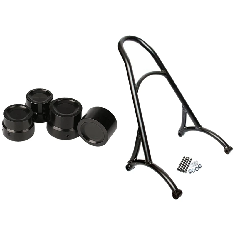 

4 шт., передняя флейта заднего пассажирского спинки для Sportster XL883 1200 48 2004-2013