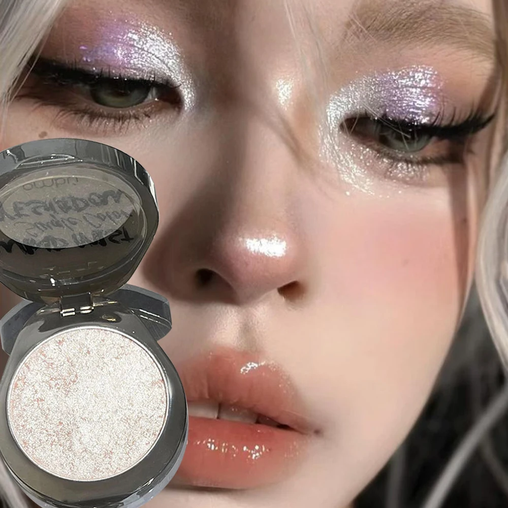 Ombretto Monocromatico Galaxy Diamond Shimmer Eye Shadow Highlighter Powder Shiny Bright Earth Color Eye Makeup Tools Cosmetics